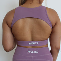 Wide Cut Out Sports Bra