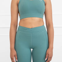 Wide Cut Out Sports Bra